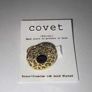 Covet Gold and Black Ring